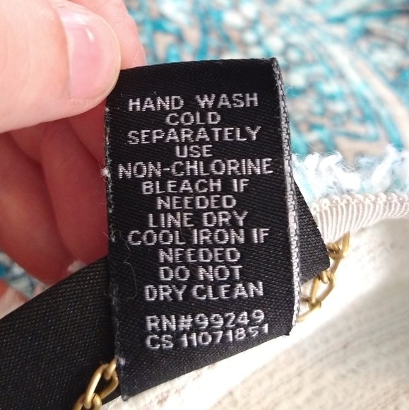 Catherines Textured Paisley Print Cotton Blazer 0X - Picture 8 of 8